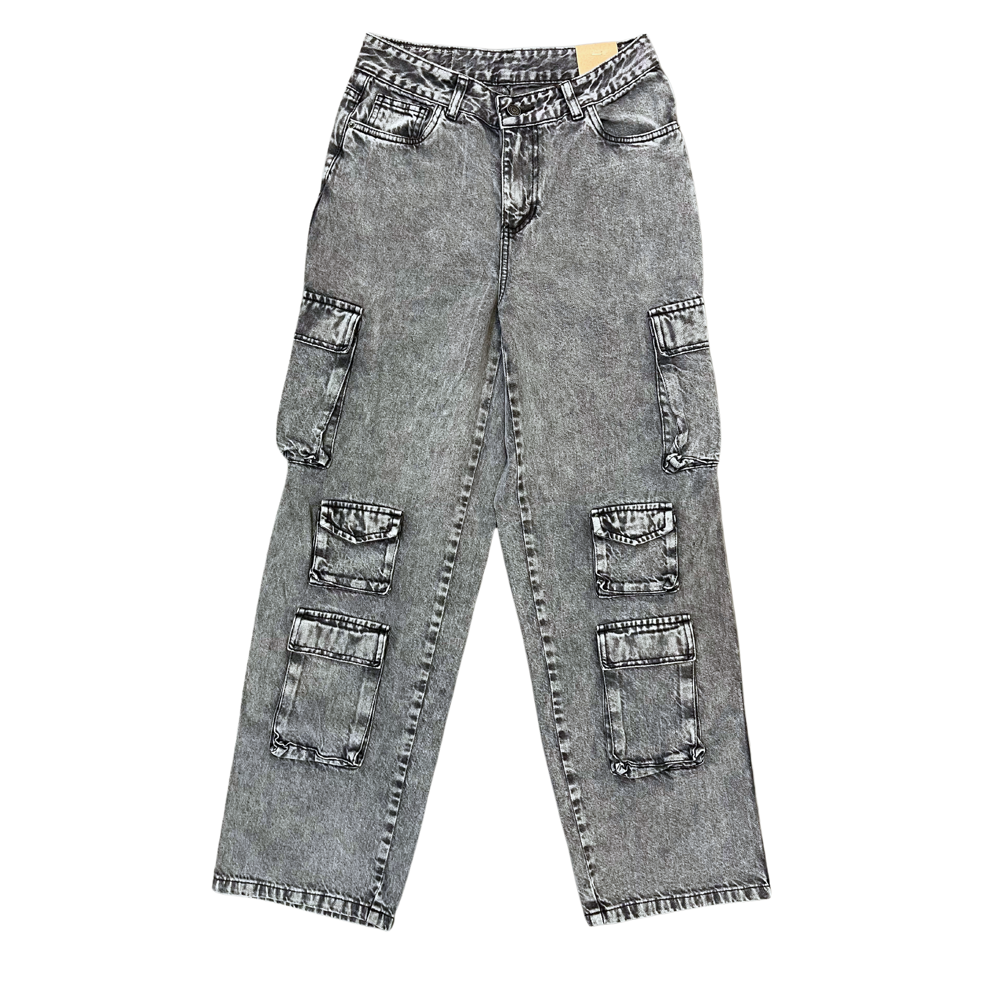 JEAN CARGO DARK GREY
