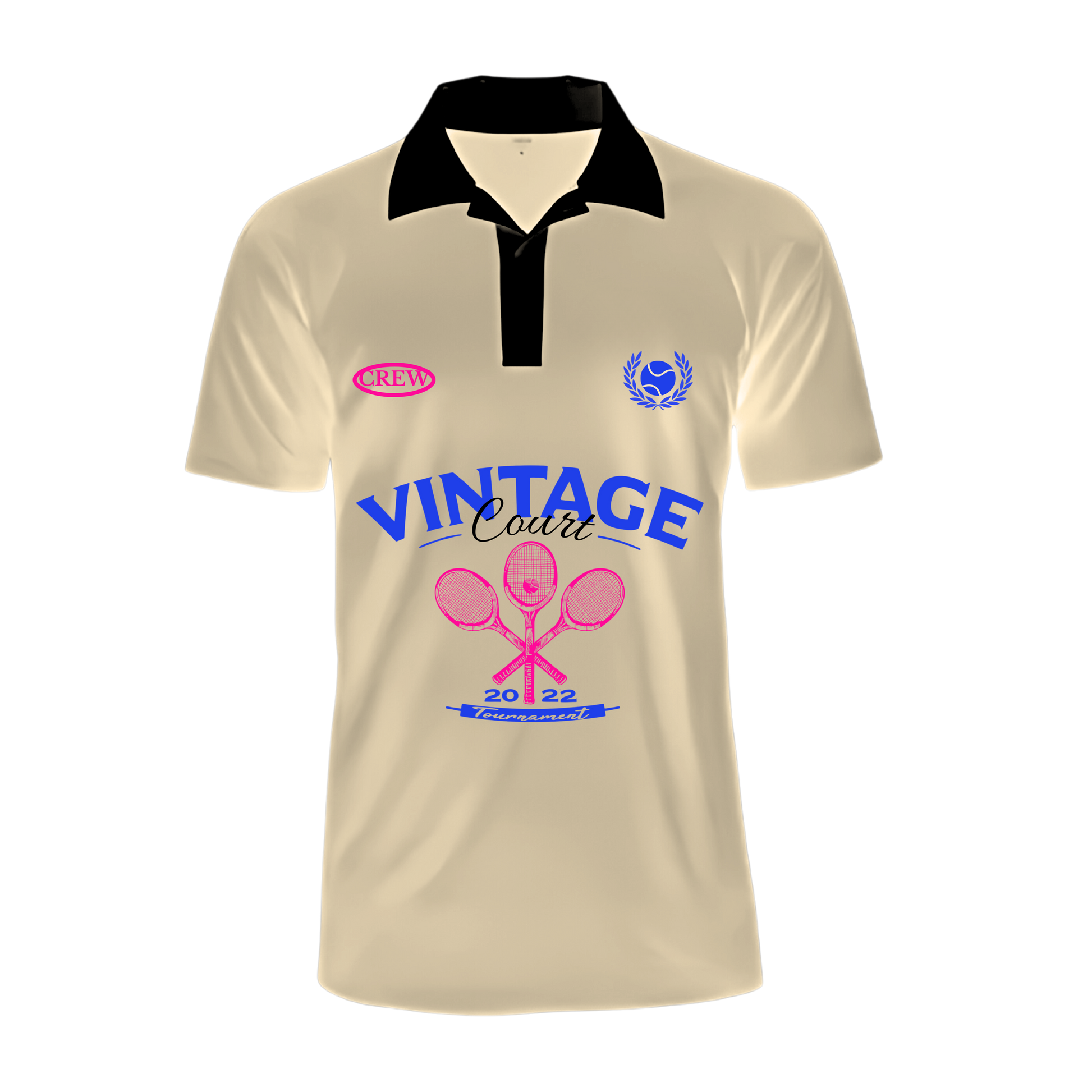 VINTAGE COURT POLO TEE
