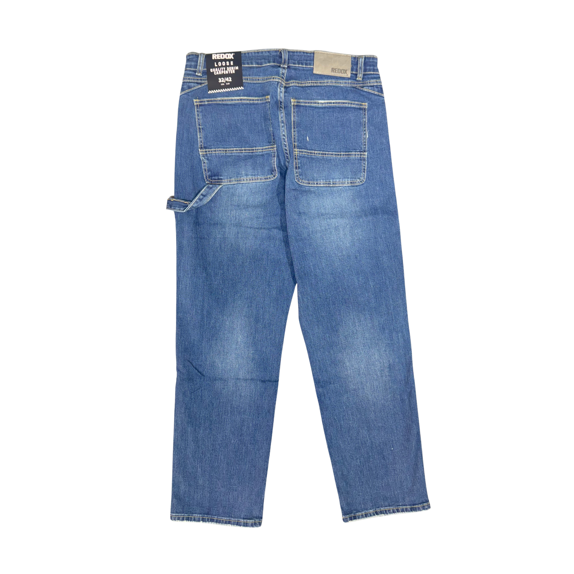 CLASSIC BLUE RAYAS LOOSE DENIM