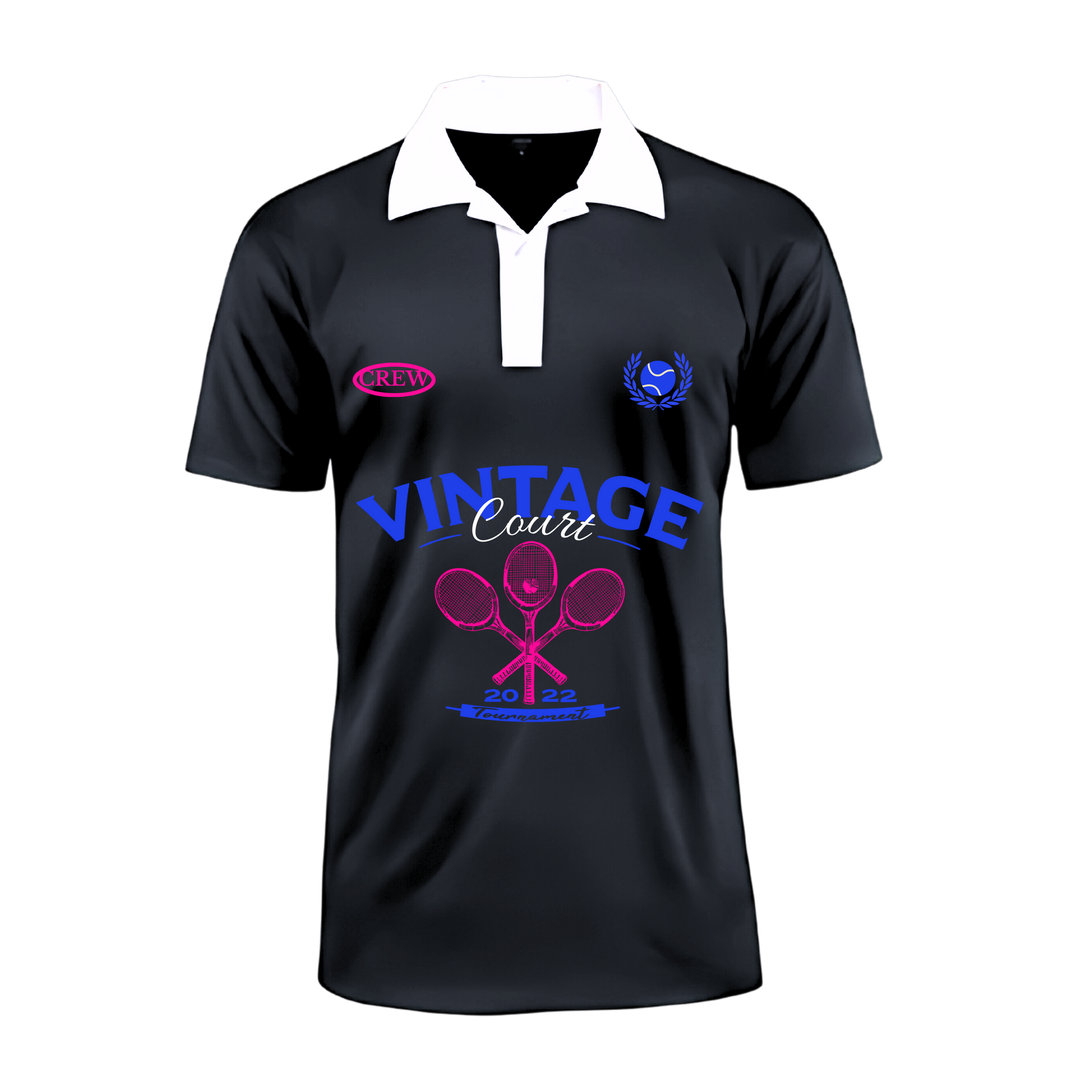 VINTAGE COURT POLO TEE