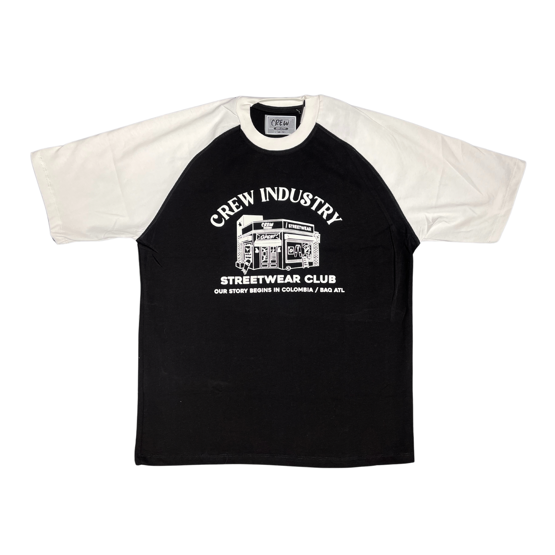 CREW STORE MANGA RANGLA TSHIRT