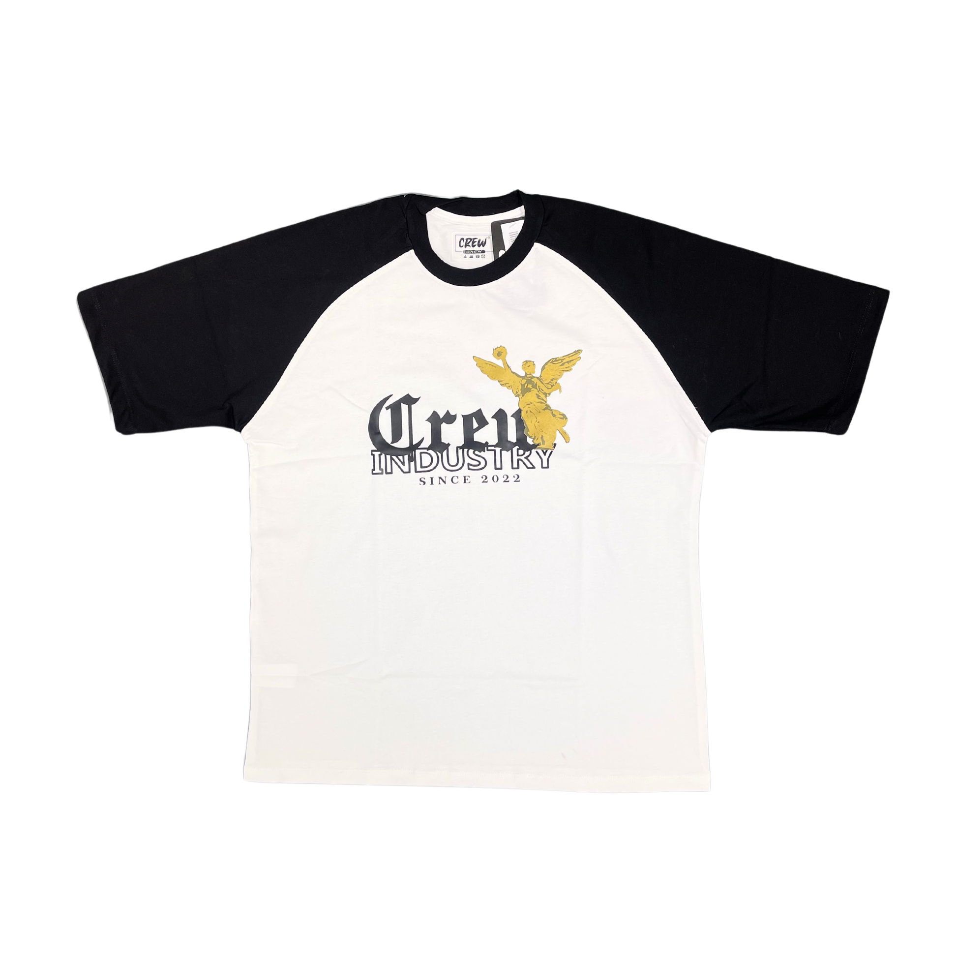CREW ANGEL MANGA RANGLA TSHIRT
