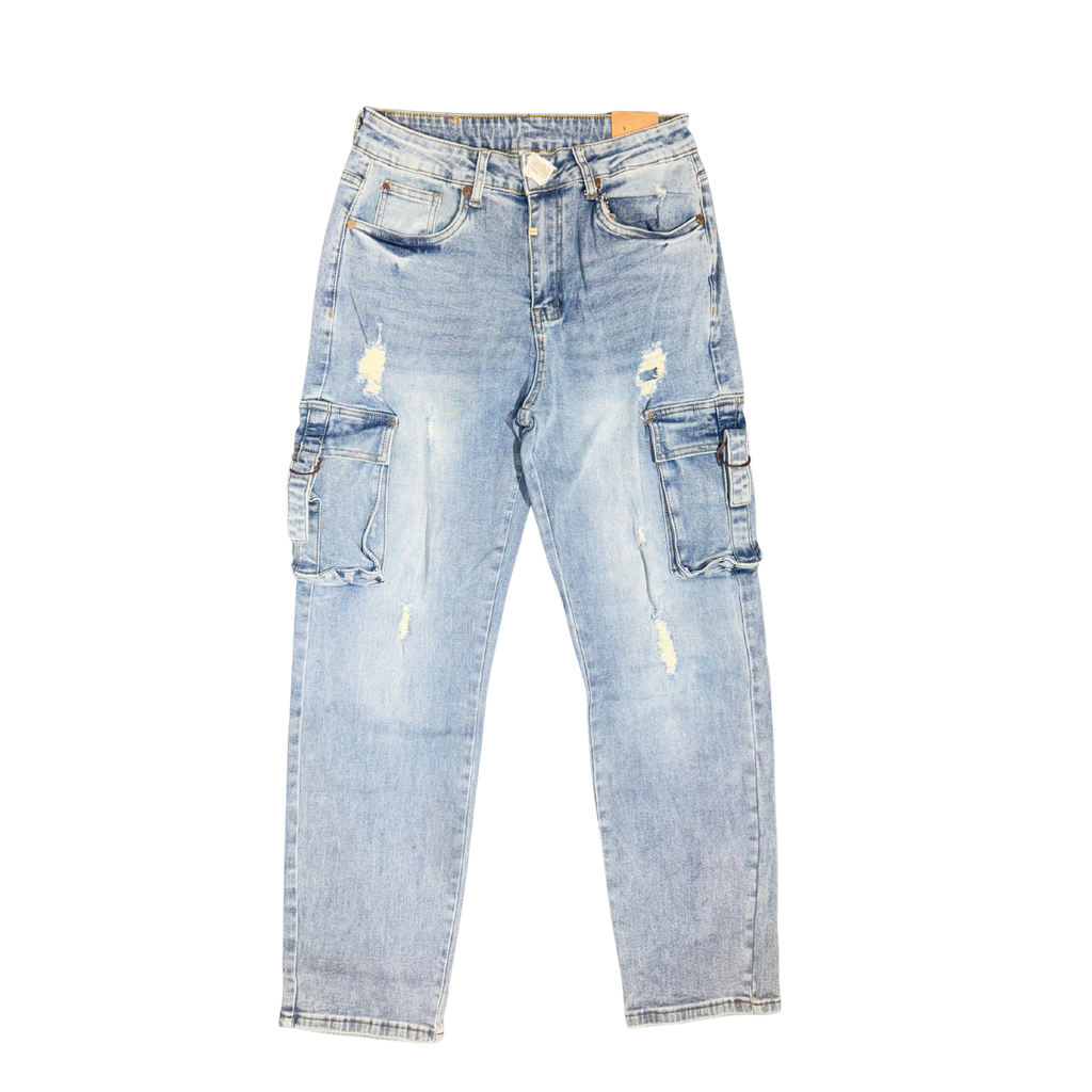JEAN CARGO FN BLUE