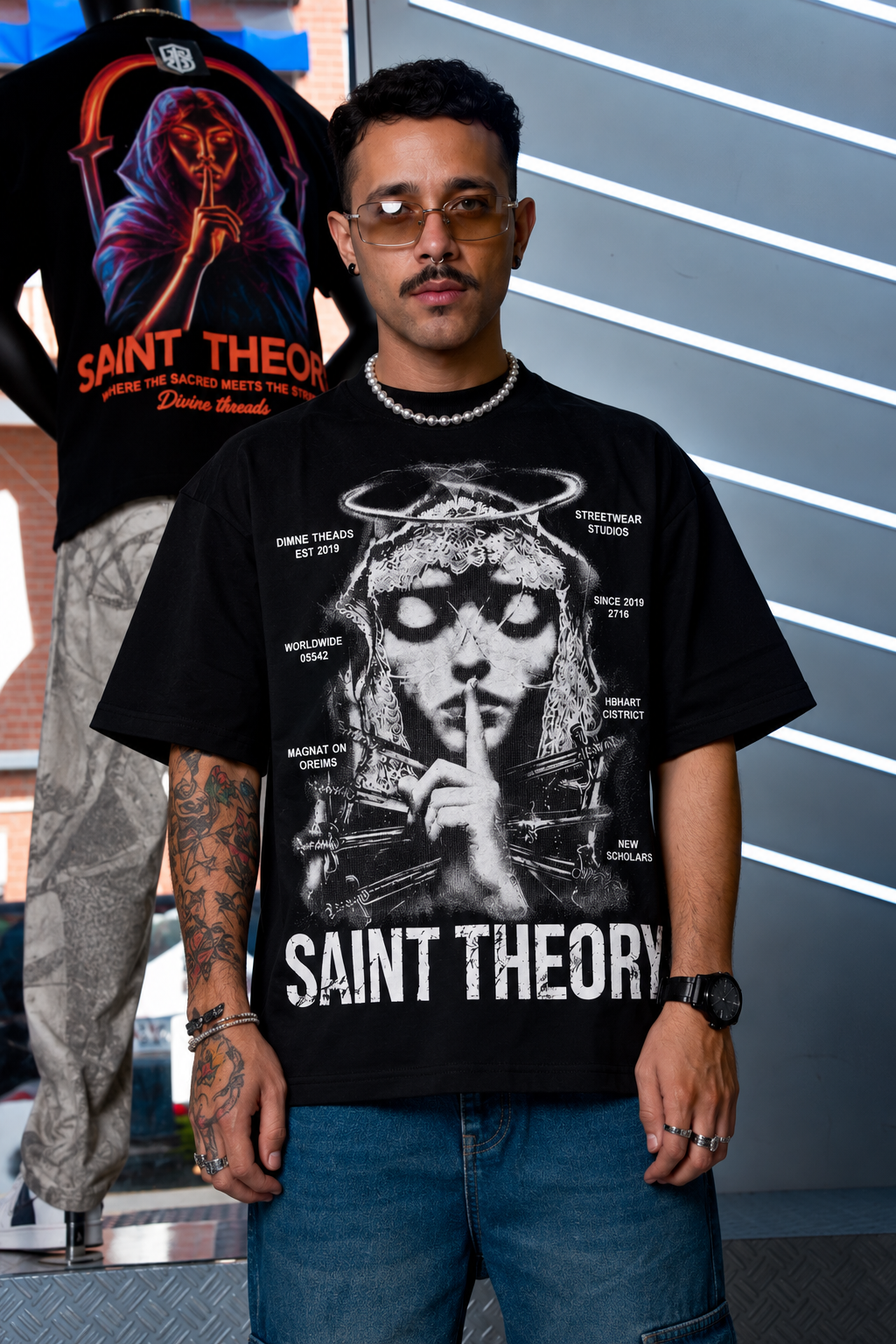 Camiseta Glow Silence