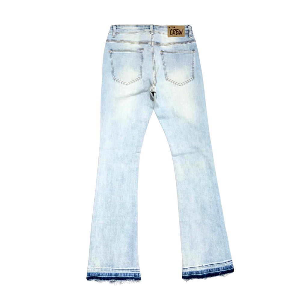 FLARE SHINES JEAN CROSSES