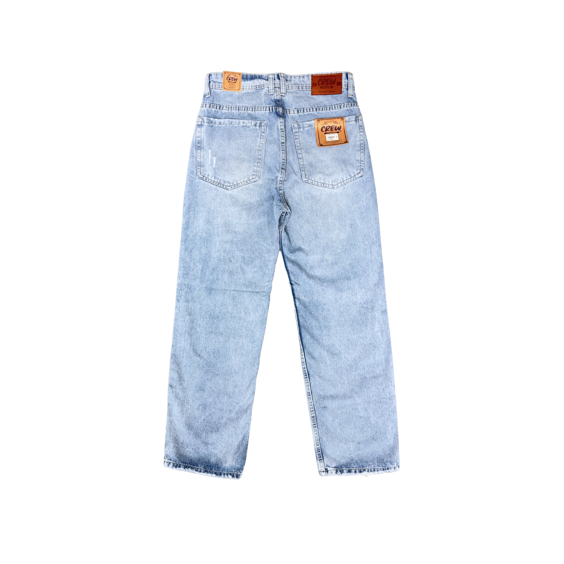 JEAN BAGGY AZUL CLARO & ROTOS