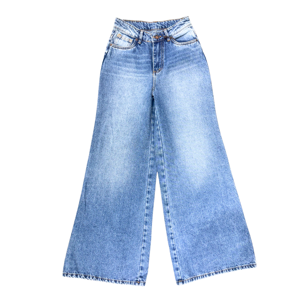 LOVE HEART FLARE JEAN MUJER