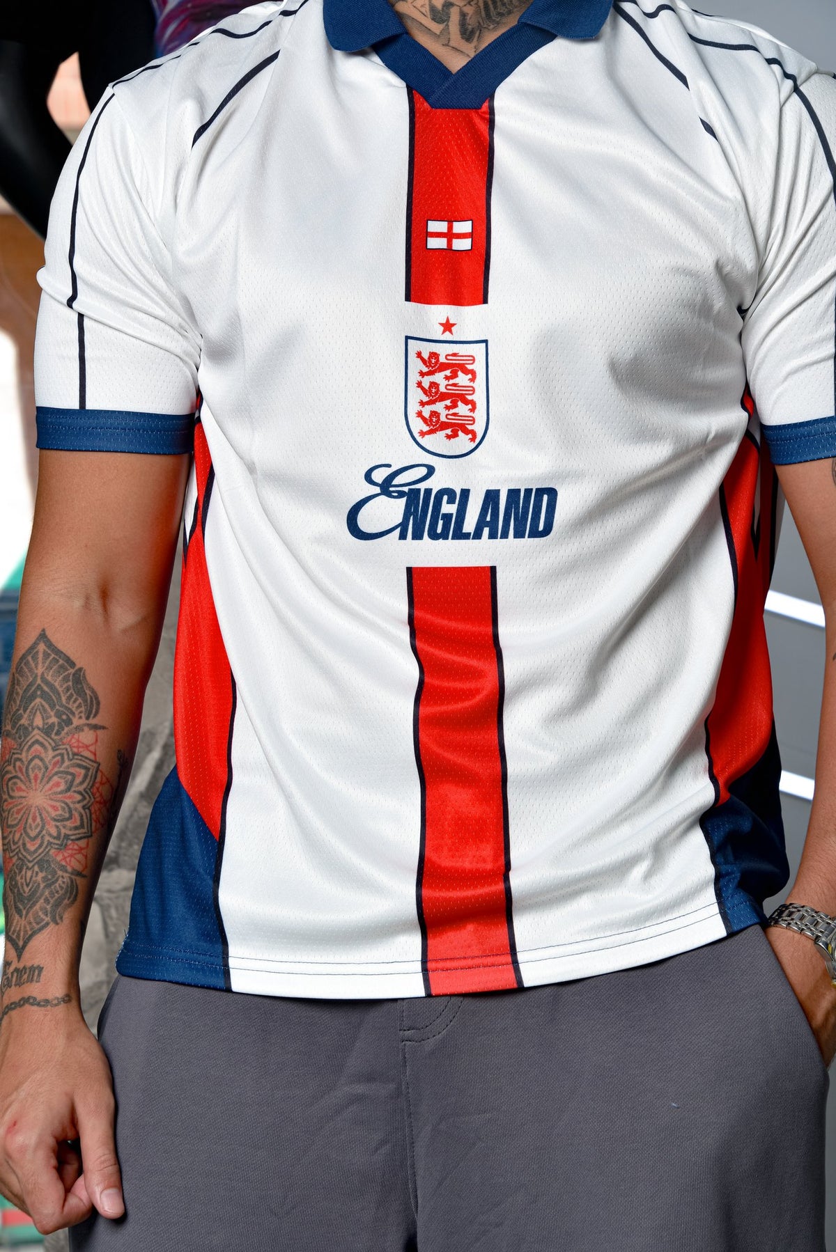 Camiseta Retro Inglaterra